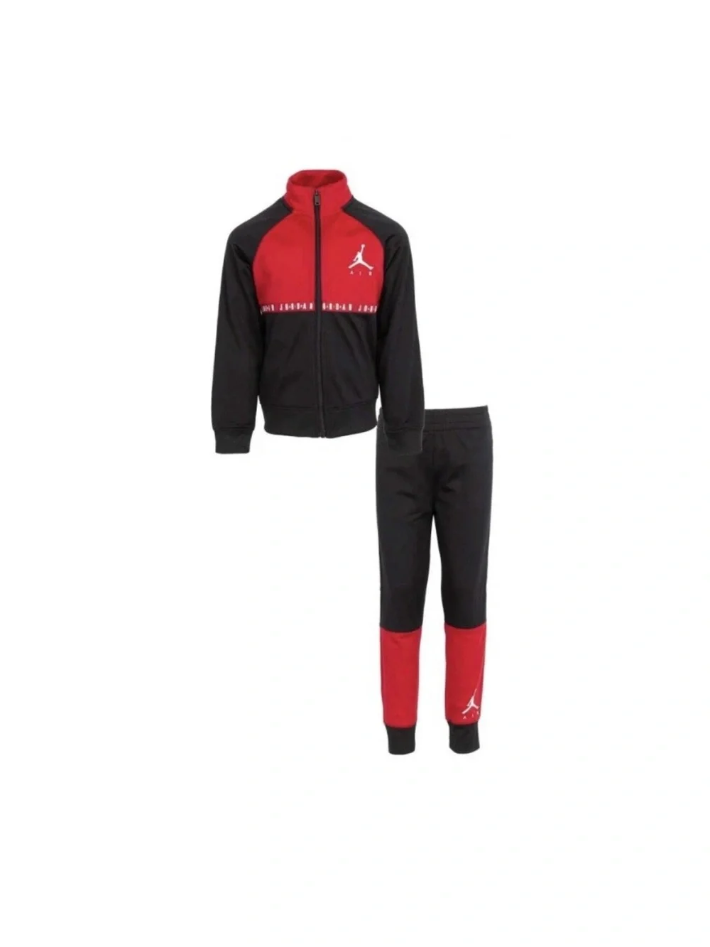 Nike Air Jordan Jumpman Air Blocked Tricot Jacket and Jogger Pant Unisex Size